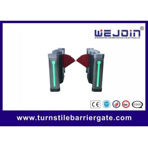 Cheap high class comercial Pedestrian Retractable Optical Flap Barrier, manufacture of China for sale