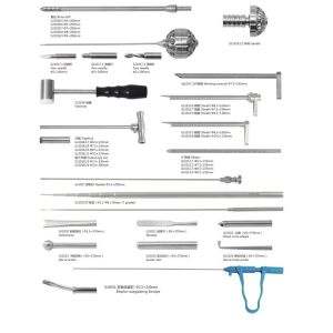 Phi Reusable Lumbar Transforaminal Spine Endoscopy Instruments 0 Deg Micro Punch