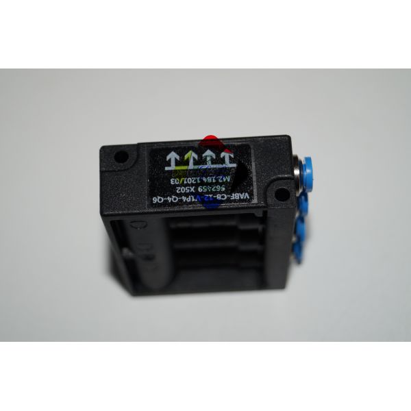 M2.184.1201/03 VABF-CB-12-V1P4-Q4-Q6 Black Solenoid Valve For Pneumatic Actuator