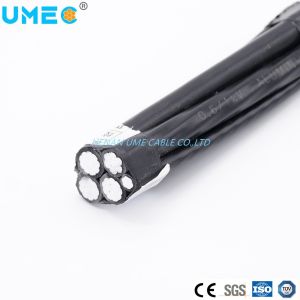 0.6/1kv PVC/XLPE/PE Insulated Aerial Bundled Cable for Overhead Electric Power