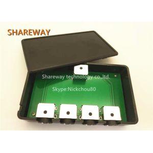 108 * 66 * 26mm PoE RJ45 Connector 214840REVA Black Color With RoHS