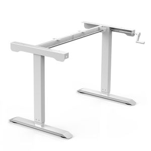 SPCC Steel Frame Material Home Office Workstation Computer Sit Stand Table for