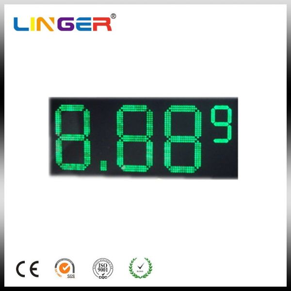 Quality 10" 8.889 7 Segments LED Gas Price Sign 110V ~ 240V AC 100000 Hours Life Span wholesale