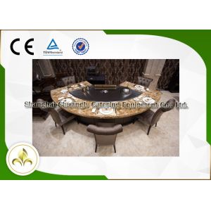 Pipeline Natural Gas Fan Shape 11 Seats Teppanyaki Grill Table 8kw