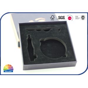 Customized Gold Hot Stamping Paper Package Box With EVA Insert