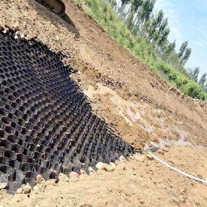 HDPE Geocell GM712-150mm Erosion Control Cell for Gentle Slopes and Embankments