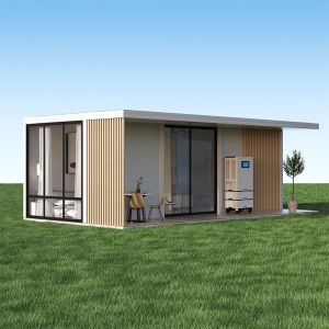 Detachable Container Hurricane Proof Prefab House With Solar Electricity For