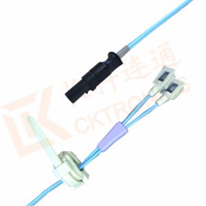 Novametrix 7 Pin Reusable SpO2 Sensor Neonate Silicone Wrap Y