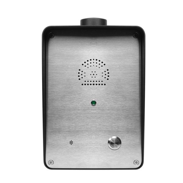 Quality DTMF PoE GSM Metallic Public Telephone 65VDC Auto Dial Phone wholesale