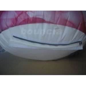 White Color Inflatable Floating Billboard For Advertising With Durable PVC