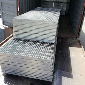 Hot dipped galvanized welded steel grating for multi application