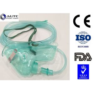 Portable Nebulizer Disposable Medical Mask PVC Non Toxic Transparent Flexible