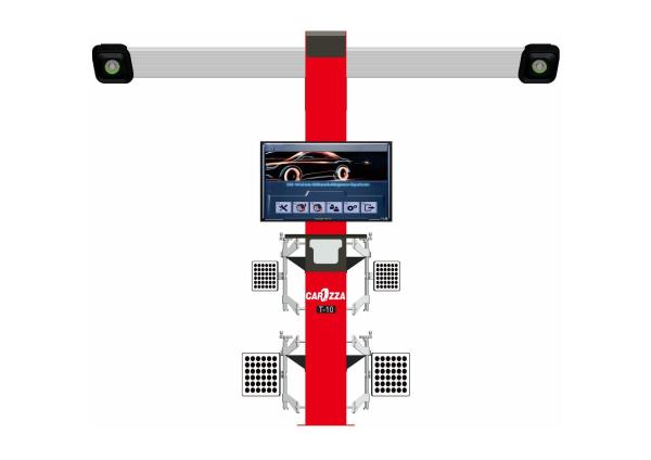 Quality 0.01 Degree Precision 3d Wheel Alignment Machine With LCD Screen wholesale