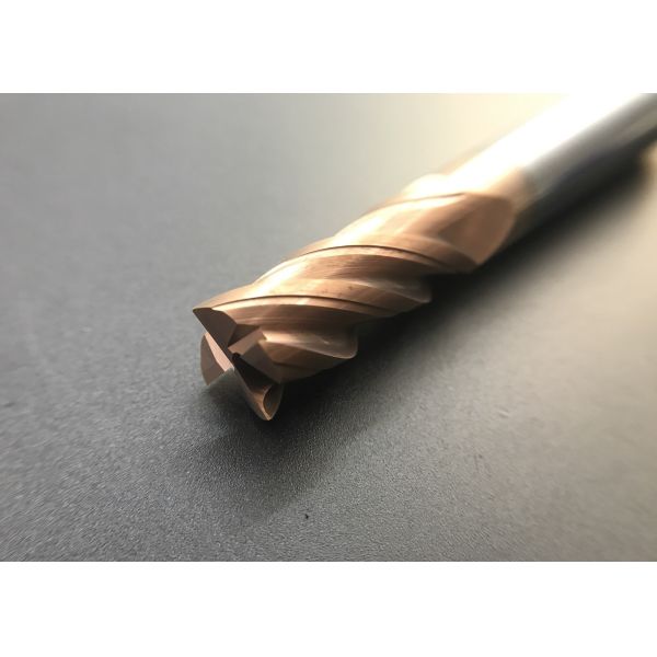 Quality High Precision PVD Coating Solid Carbide End Mills For Highly Targeted Structures wholesale