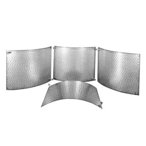 Good Scalability Clamp On Jacket Type Heat Exchanger Easy To Operate Safe And