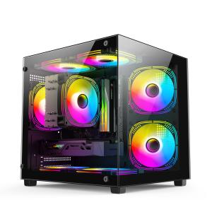 China Micro-ATX/ ITX PC Case Awesome Heat Dissipation Supports Lots Of Different Hardware Setups For Gamer Pros on sale