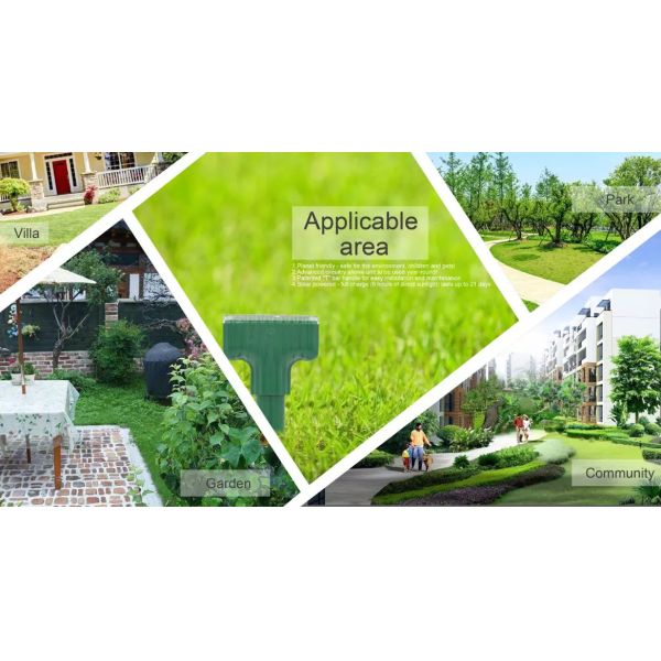 Outdoor Ultrasonic Pest Repeller Gopher Sonic Spike Solar Mole Repeller