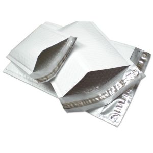Durable Shipping Poly Mailers 360x460 #A3 , White Bubble Packaging Envelopes