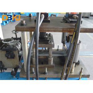 Manual Decoiler Rolling Shutter Door Roll Forming Machine For 13 Forming