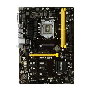 BTC GPU Mining Motherboard Rig 8 PCIE Mining TB250 Pro For ETH B250 Biostar