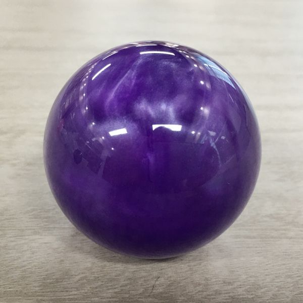 Folk Art Cloudy Crystal Ball , Resin Custom Marble Ball