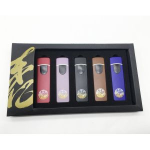 Customized USB Plastic Windproof Electronic Fingerprint Cigarette Lighter for