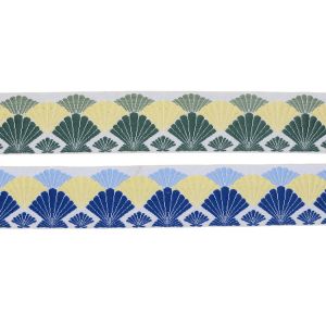 High Tenacity 60mm Shell Brocade Ribbon Trim