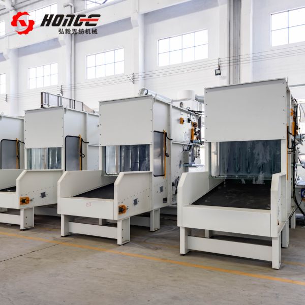 Automatic Weighing Cotton Opener Machine 1100mm , Felt Making Machine For