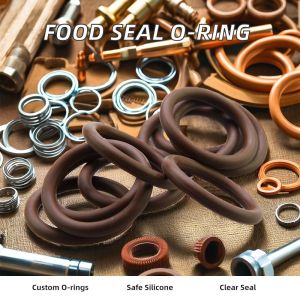 ORK Oil- and Wear-Resistant O-Rings AEM/EPDM/FKM/NBR Rubber Seals for Mechanical