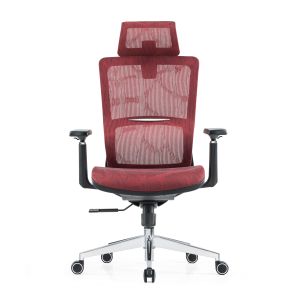 Lumbar Support Full Mesh Luxury Mesh With Headrest Adjustable Fabric Comfort