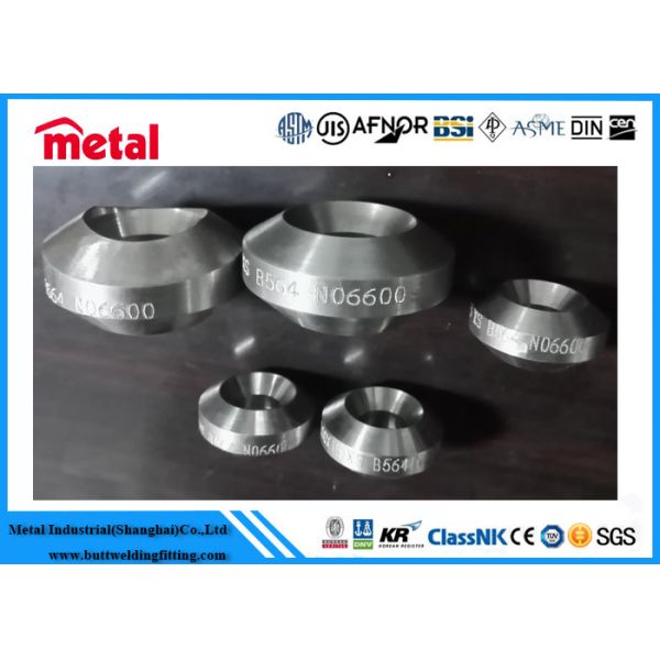 Quality Forged Connection Alloy Steel Pipe Fittings Weldolet / Outlet 3/4 Inch 6000# Alloy 625 wholesale
