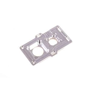 Rectangle Aluminum Alloy Parts , Custom Made Metal Parts With Color Anode
