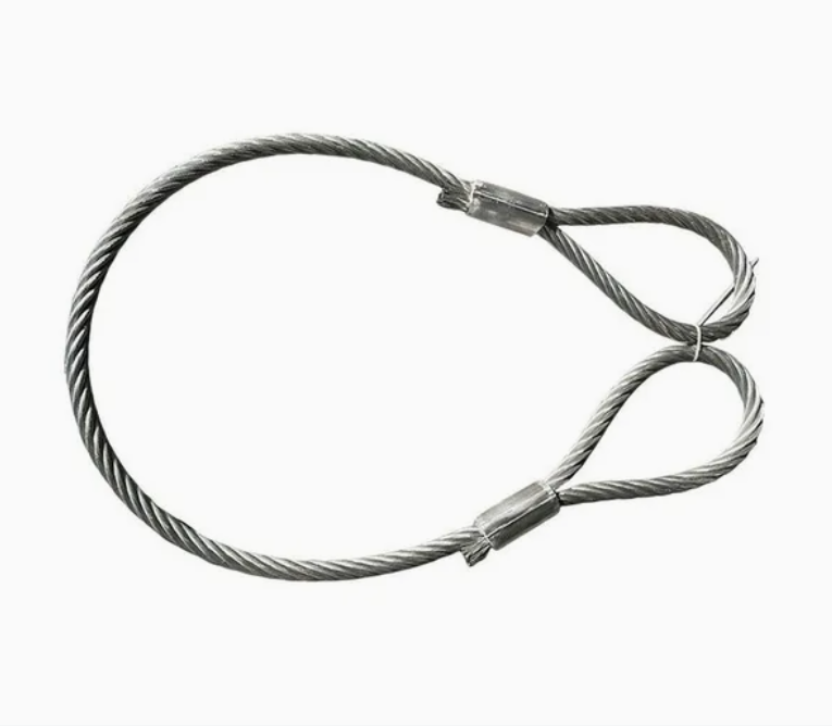 Cheap Optimized SEO Description: High-Performance Uniform Galvanized Layer Round Wooden Wheel Steel Wire Rope Sling Assembly for sale