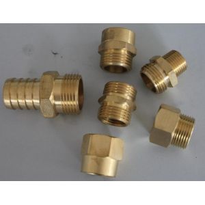 Customizd CNC machined brass connectors, made in China professional manufacturer