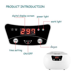 18 Timer 35W Portable Ultrasonic Cleaner