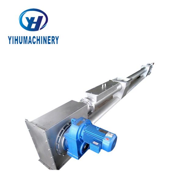 Corn Grain Chain Scraper Conveyor 13-75 R/Min Rotating Speed For Building