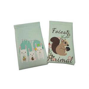 Simple Women Glasses Pouch Case Fabric Inside Material Waterproof