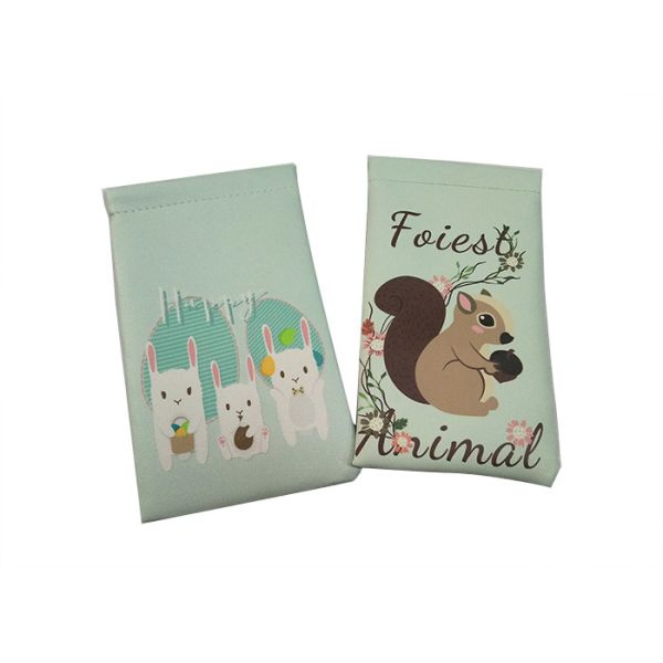 Quality Simple Women Glasses Pouch Case Fabric Inside Material Waterproof wholesale