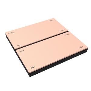 Cheap Reset Touch Button Smart Switch Panel With 86 Box To Achieve Automation Control for sale