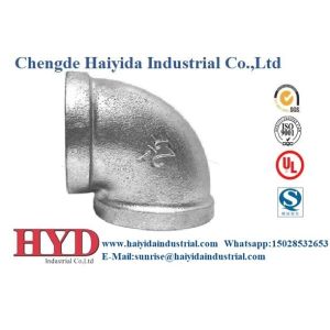 China NPT Standard Malleable Iron Pipe Fitting Nipple for Industrial Applications 300 PSIG Pressure Rating on sale