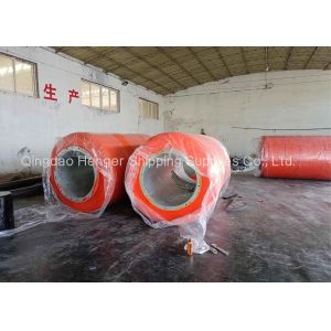 Foam Filled Donut Fender Red Color For Port Protection