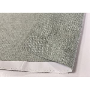 Colorful Linen Sofa Fabric , 280cm Polyester Blend Upholstery Fabric