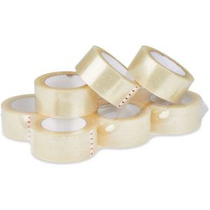 Transparent Carton Sealing BOPP Packing Tape Logo Printed Clear BOPP Tape