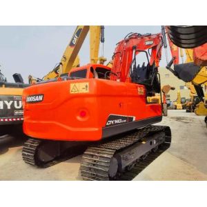 Good Condition Second Hand Doosan DX140 Hydraulic Crawler Excavator For Sale