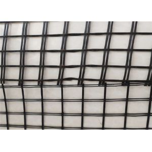 High Tensile Basalt Fiber Mesh ASTM Reinforcement Geogrid Coated Bitumen