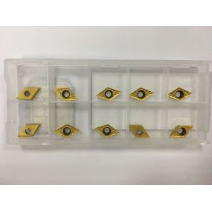 Cnc Turning Tools Cermet Turning Inserts Golden Color Oxidation Resistance