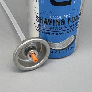 China Eco-Friendly Shaving Foam Valve for Conscious Consumers with Sustainable Design on sale