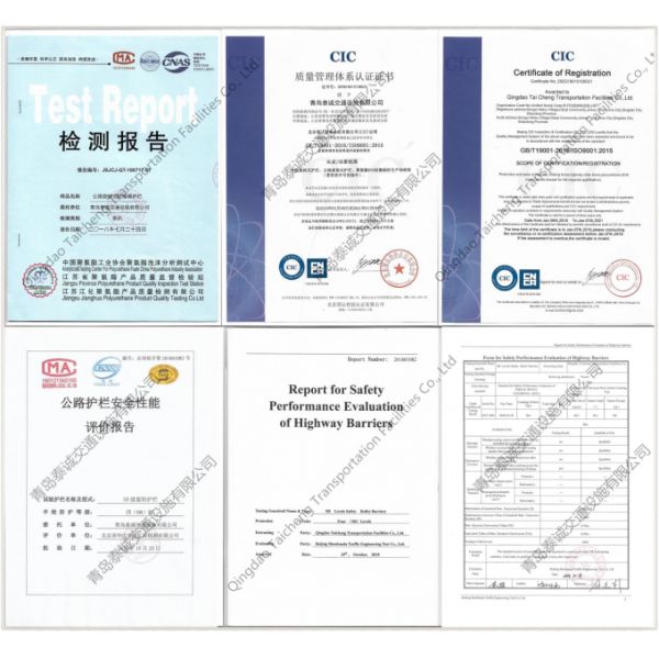 Anti Shock Diameter 370mm Spacing 0.5m Safety Roller Barrier 4