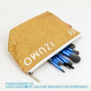 Waterproof Large Capacity Dupont Tyvek Makeup Organizer Pouch Trousse Maquillage