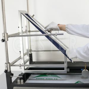 Adjustable Angle 45degree PLC Control EN 71-2 Toys Testing Equipment